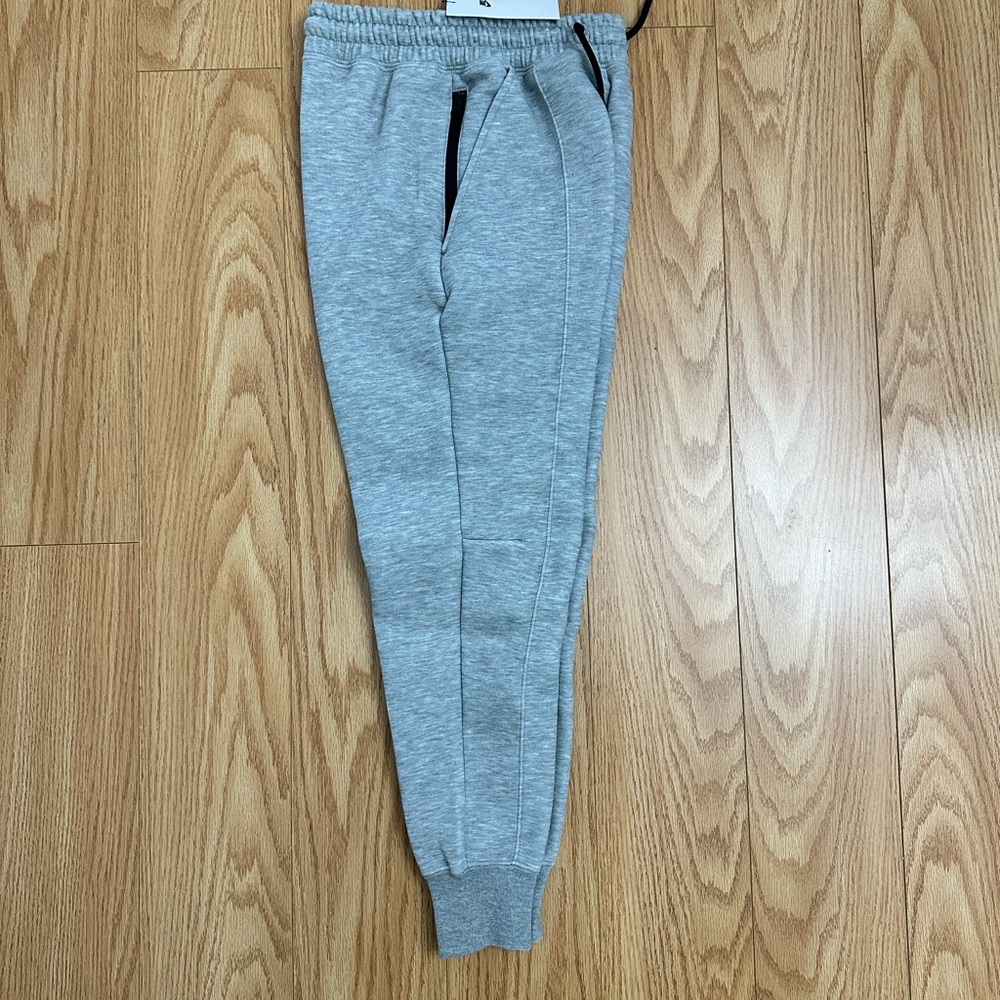 Kids Tech Fleece Bottom. grey
